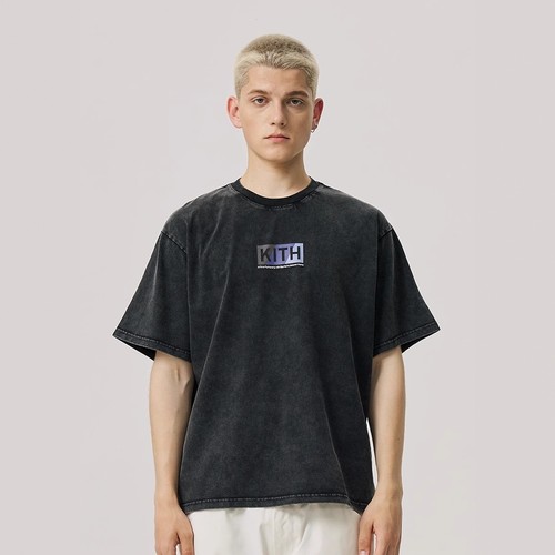 KITHBOX拼色汽车联名短袖