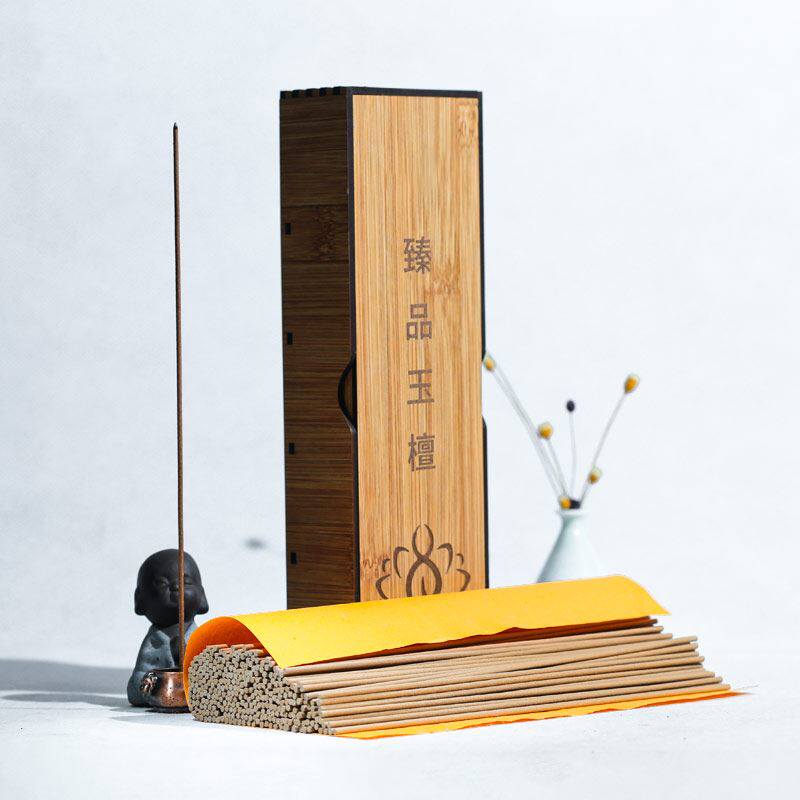 檀香供佛香沉香线香印度老山观音香财神香上供香家用香烧香玉檀香