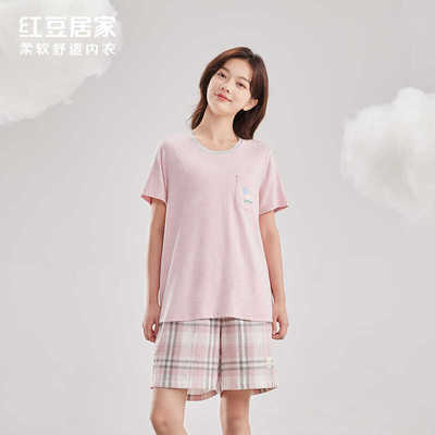 4J301男女情侣款新品短袖短裤