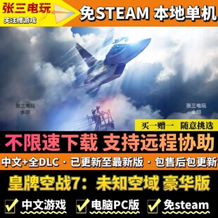 皇牌空战7未知空域 豪华版 免steam全DLC中文单机 不限速高速下载