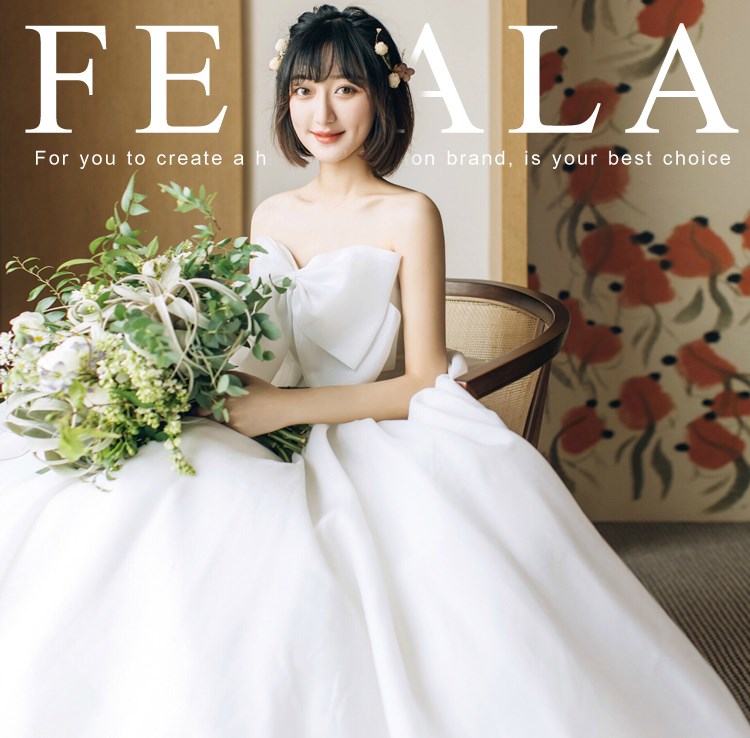 婚纱礼服新款新娘结婚韩版抹胸孕妇高腰出门纱轻婚纱森系超仙在类目 女装/女士精品, 婚纱/旗袍/礼服, 婚纱中 - 来自Buy2taobao.com提供专业的淘宝代购服务