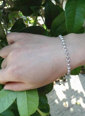 转运珠足银风铃手链新款包邮