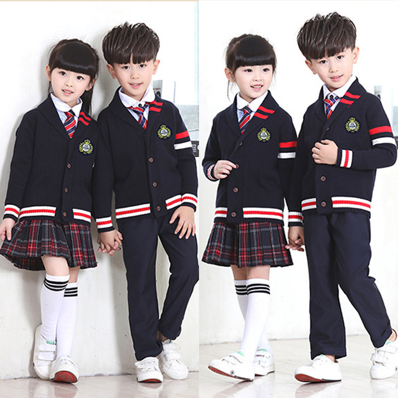 儿童校服套装学院风韩国素材模板 儿童校服套装学院风韩国图片下载 小麦优选