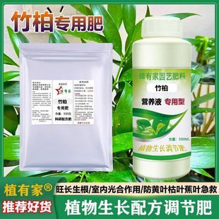 竹柏专用肥兴旺竹盆栽种植养料山杉竹柏树肥料营养液有机肥颗粒肥