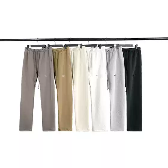 Ss22 Long Pants Sweatpants Straight-Leg Pants Trendy Brand