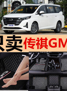 2019款传祺GM6脚垫大全包围传祺gm6专用双层汽车脚垫丝圈地毯改装
