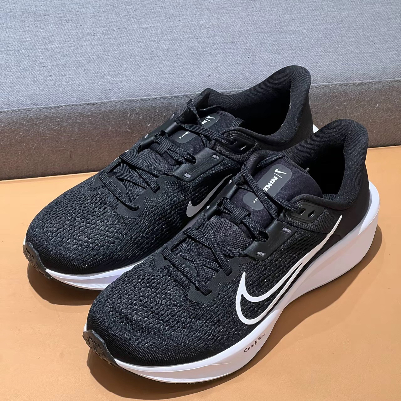#耐克 Nike QUEST 6 低帮 休闲跑步鞋 男款 黑白 FD6033-001