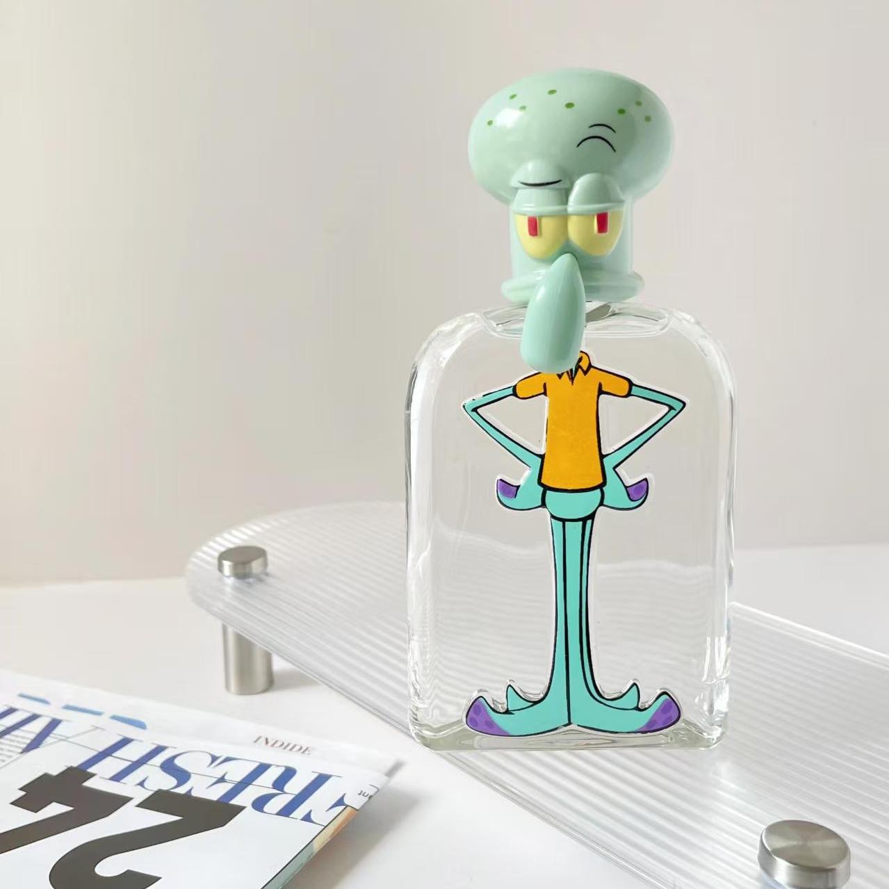 SPONGEBOB章鱼哥香水海绵宝宝派大星古怪趣味可爱小众试香小样