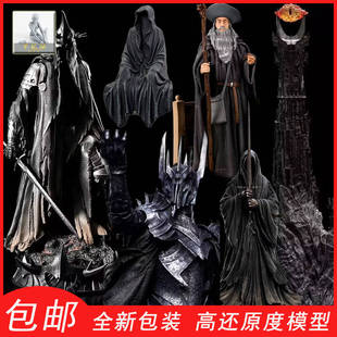 魔戒甘道夫手办黑衣人指环王莱戈拉斯模型安格玛巫王摆件财龙周边