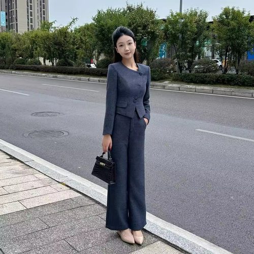 小个子休闲风轻熟时尚高级感套装