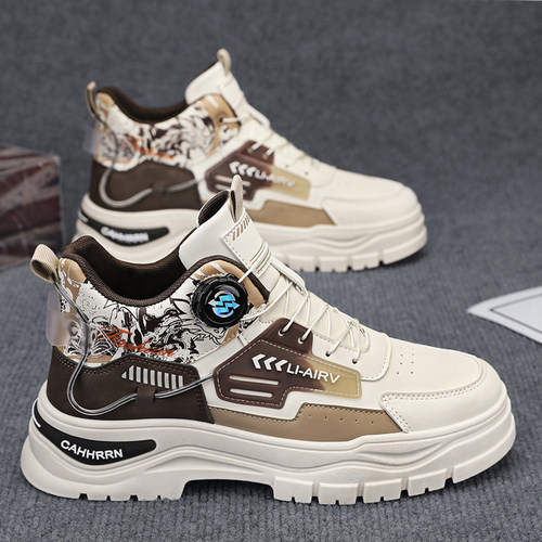 马丁靴男款秋冬爆款男士高帮登山工装靴子男休闲百搭潮鞋