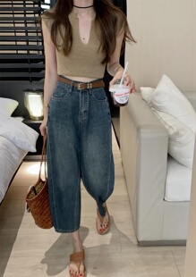 23529 来袭哈伦香蕉老爹牛仔裤 新款 五月大上新