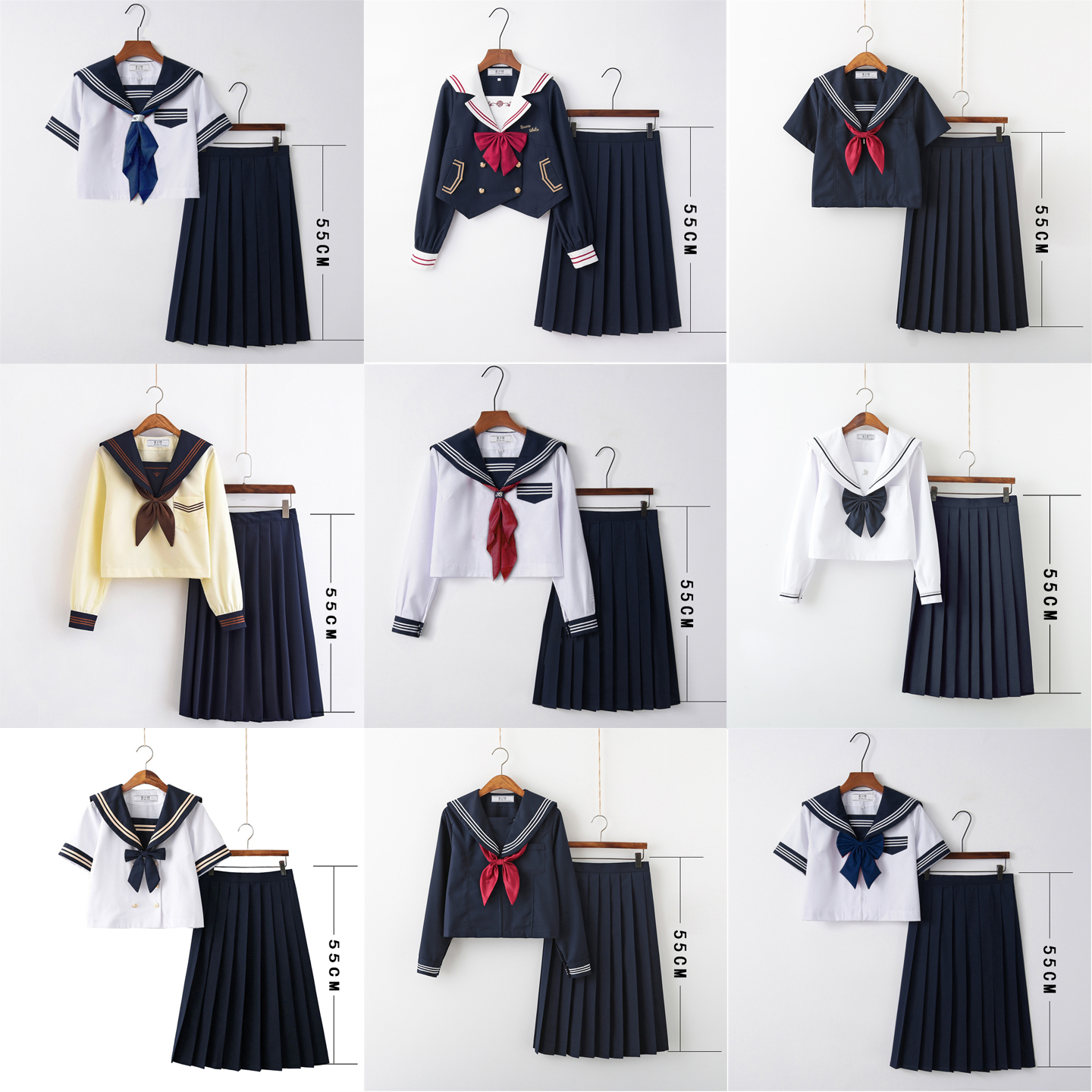 日系JK制服正统基础款水手服套装