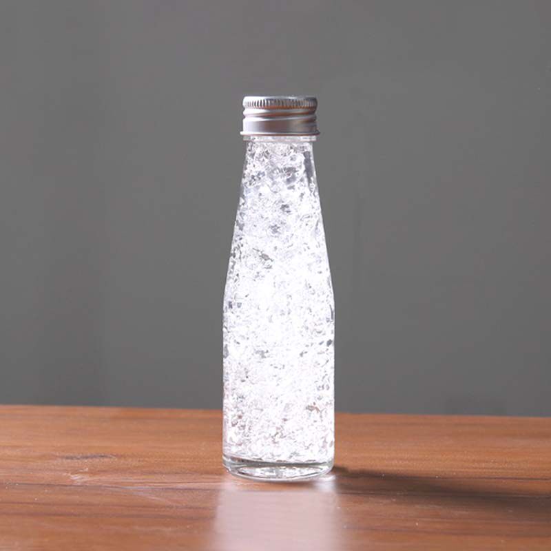 包邮100ML新款即食燕窝瓶l铝盖玻璃饮料瓶果汁瓶小酒瓶小奶瓶