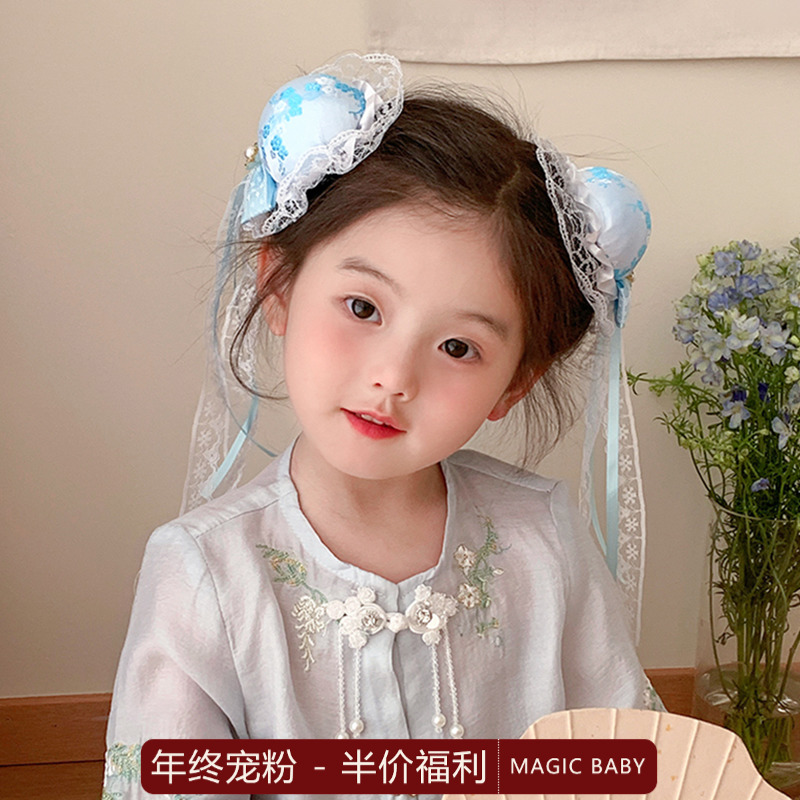 儿童Lolita中华小厨娘发夹