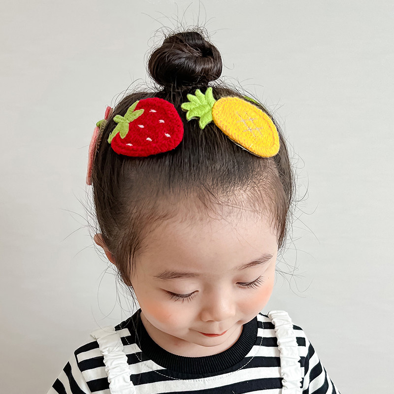 可爱针织布艺魔术贴儿童水果草莓碎发贴刘海宝宝不伤发小号头发贴,童装/婴儿装/亲子装,发饰,淘宝优惠券,粉丝福利购,淘宝优惠卷