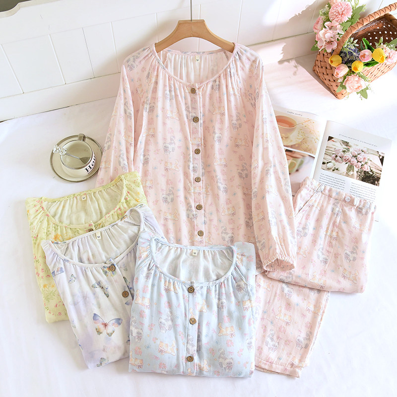 竹纤维月子服套装带胸垫孕妇产后哺乳衣棉纱透气长袖喂奶家居服,孕妇装/孕产妇用品/营养,家居服套装,淘宝优惠券,粉丝福利购,淘宝优惠卷