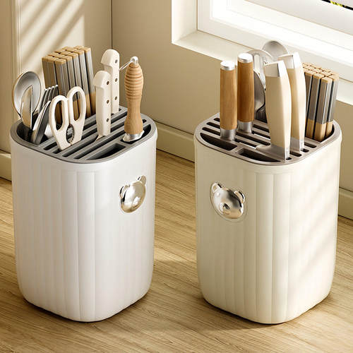 厨房刀架置物架家用台面免打孔