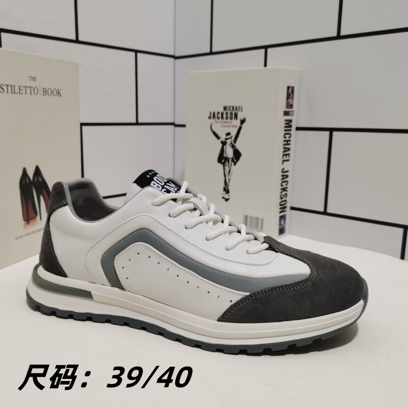 外贸男鞋真皮断码休闲皮鞋板鞋