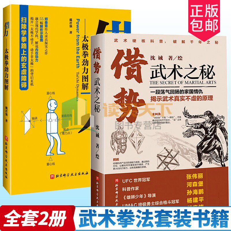 借势武术之秘借力太极拳劲力图解