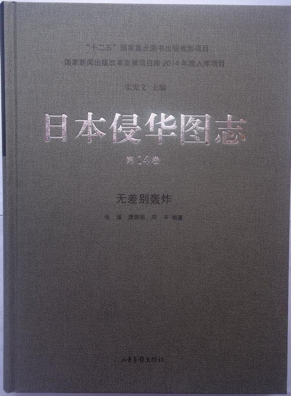 日本侵华图志:第14卷:无差别轰炸  书 张宪文 9787547