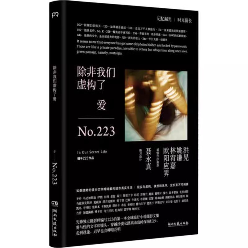 正版包邮除非我们虚构了爱编号223情感小说书籍排行榜编号223著著作中国现当代随笔文学湖南文艺出版社