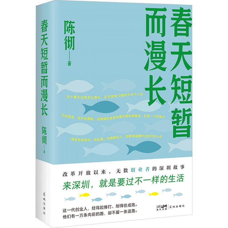 春天短暂而漫长陈彻 小说书籍