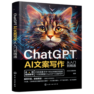 提问技巧AI软文生成流程与写作方法 短视频营销 文案策划者文案写作人员短视频编导参考 AI文案写作从入门到精通 ChatGPT
