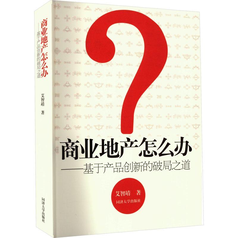 商业地产怎么办——基于产品创新的破局之道艾智靖  经济书籍