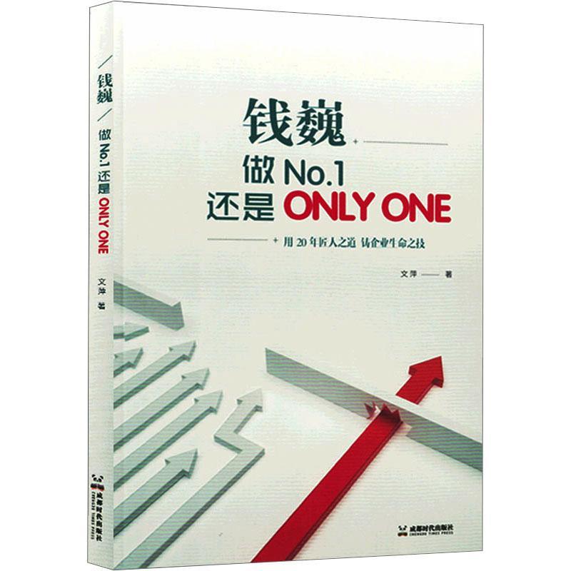 钱巍:做还是ONLY1文萍  传记书籍 书籍/杂志/报纸 创业企业和企业家 原图主图