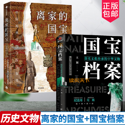 离家的国宝 中国海外文物寻踪与鉴赏 10个历史大事件钩沉国宝曲折流失真相 国宝档案 寄托文化传承的中华文物 寻踪流散的中国文物