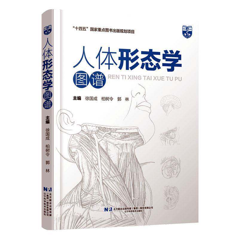 人体形态学图谱 十四五国家重点图书规划项目 徐国成 脑膜中动脉大脑主要沟回的体表投影 辽宁科学技术出版社9787559136602