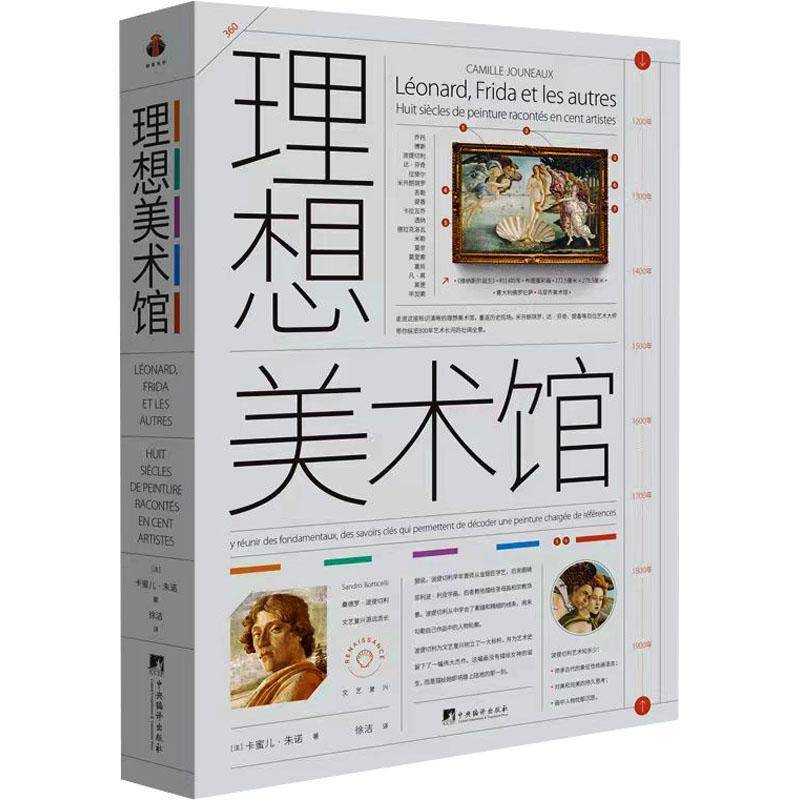 正版包邮 理想美术馆 9787511749949 卡蜜尔·朱诺 中央编译出版社 图文混排 绘画史 艺术书籍