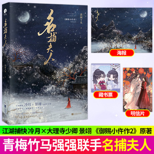 名捕夫人 人气作者清闲丫头古言探案王子奇苏晓彤领衔主演古装剧御赐小仵作2原著小说实体书 冷月景翊青梅竹马强强联手天作之合