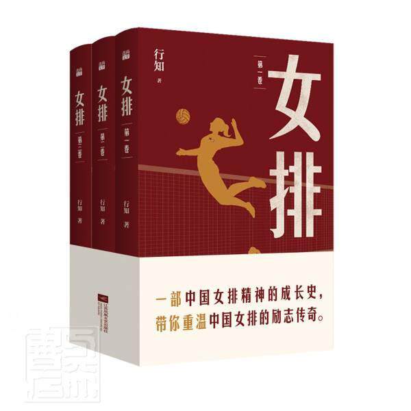 正版女排(共3册)9787559456007 行知江苏文艺出版社小说长篇小说中国当代普通大众书籍