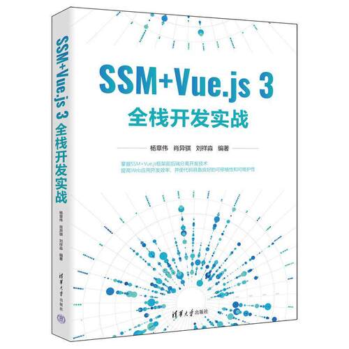 SSM+VUE.JS3全栈开发实战杨章伟  计算机与网络书籍
