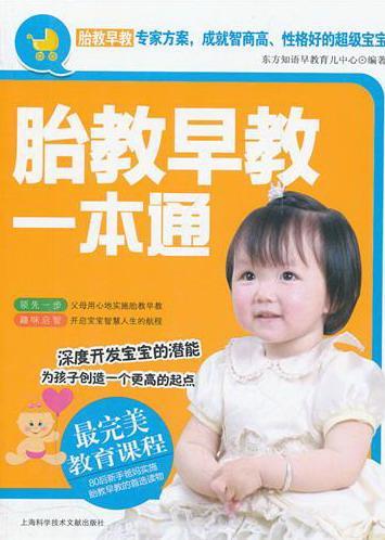 胎教早教一本通东方知语早教育儿中心 胎教基本知识育儿与家教书籍