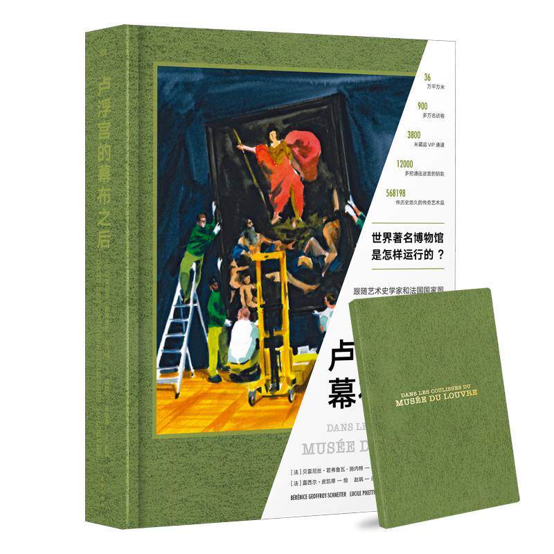 卢浮宫的幕布之后  书 贝雷尼丝若弗鲁瓦施内特 9787520712392 艺术 书籍