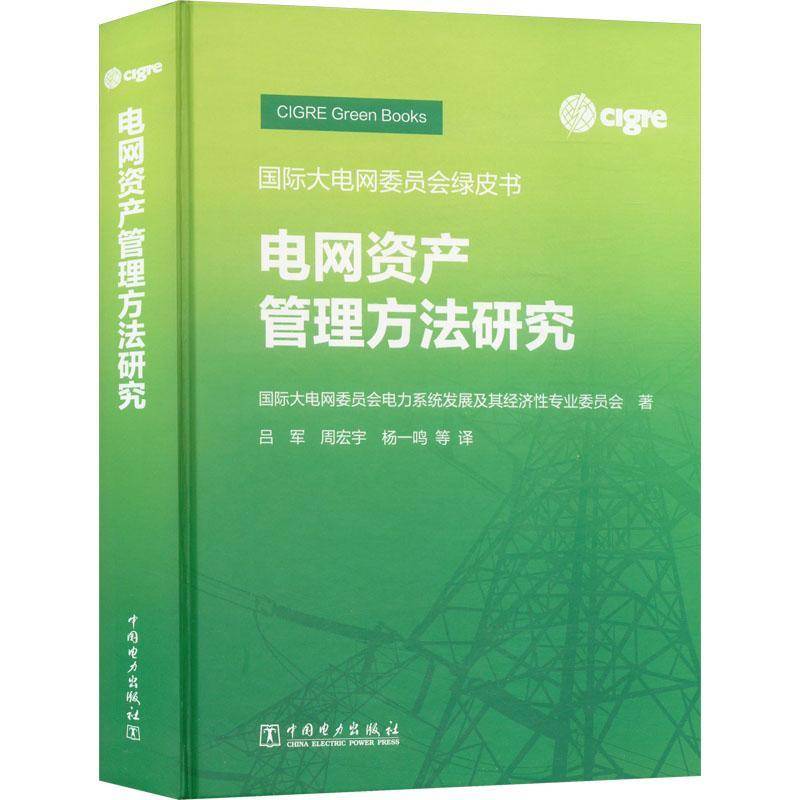 大电网委员会绿皮书 电网资产管理方法研究9787519883126 大电网委员会电力系统发展及其经中国电力出版社工业技术 书籍