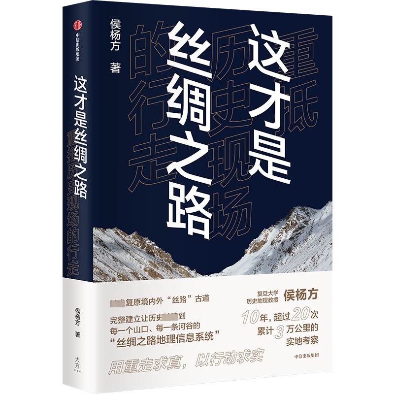 这才是丝绸之路:重抵历史现场的行走侯杨方 旅游地图书籍