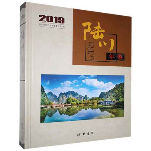 陆川年鉴（2019）陆川县地方志纂委员会  辞典与工具书书籍