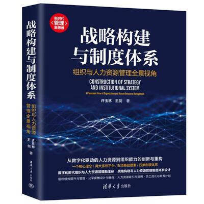 战略构建与制度体系:组织与人力资源管理全景视角:a panoramic view of organization and human resource manage许玉林  管理书籍