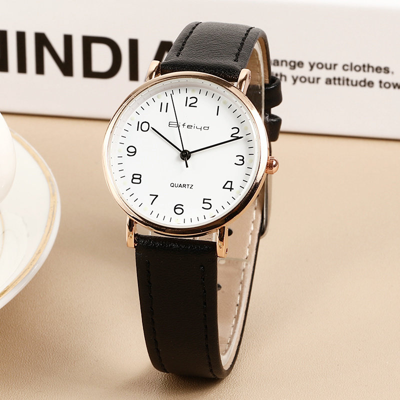 考试专用手表男女学生初高中女生只看时间文艺青少年女生静音防水