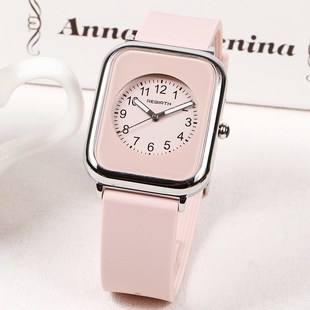 方形手表女款学生轻奢小众简约气质防水女士ins高颜值休闲大气