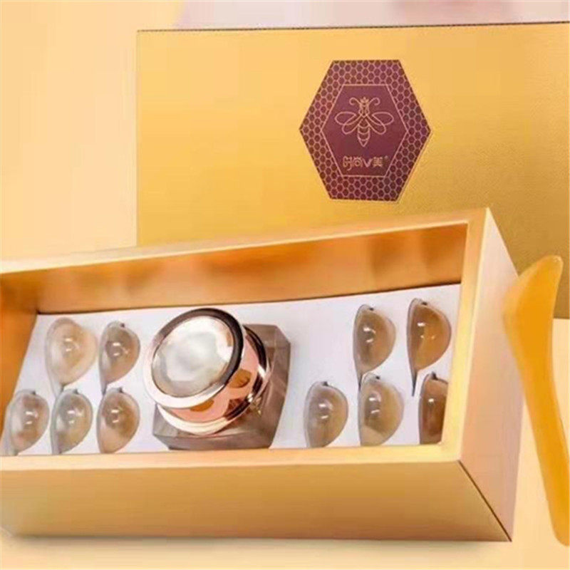 时尚V美蜂皇浆修护紧致睡眠精华面膜补水保湿滋润淡化免洗且提亮