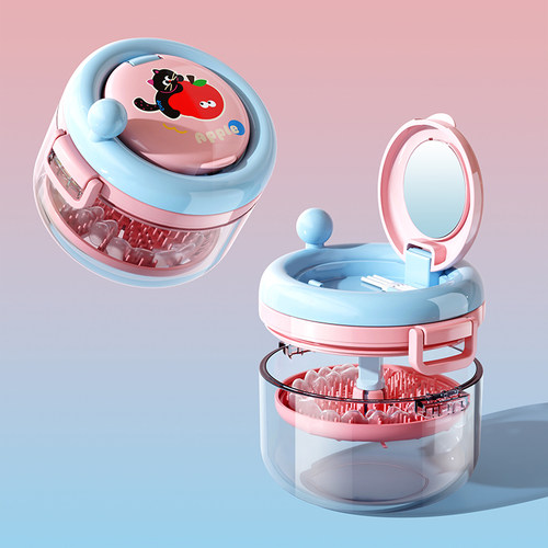 牙套收纳盒隐形假牙随身清洗盒