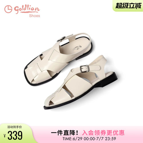 金利来女鞋夏季新款罗马凉鞋