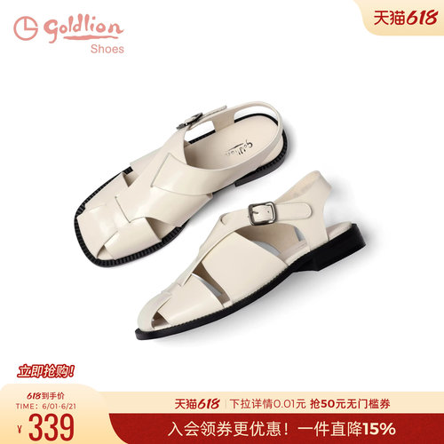 金利来女鞋夏季新款罗马凉鞋