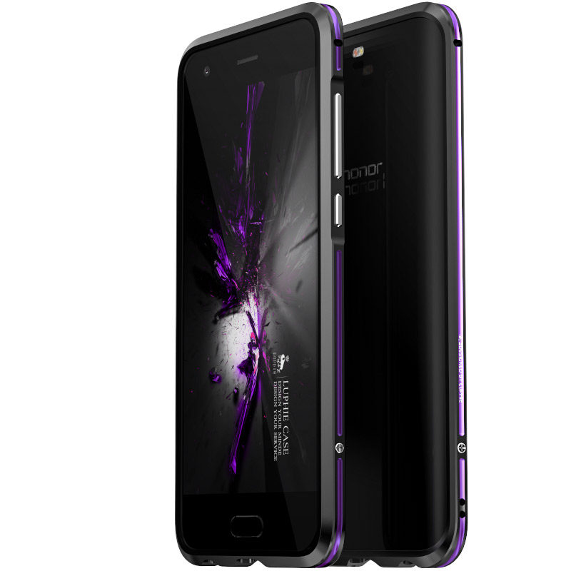 Luphie Bicolor Blade Sword Slim Light Aluminum Bumper Metal Shell Case for Huawei Honor 9
