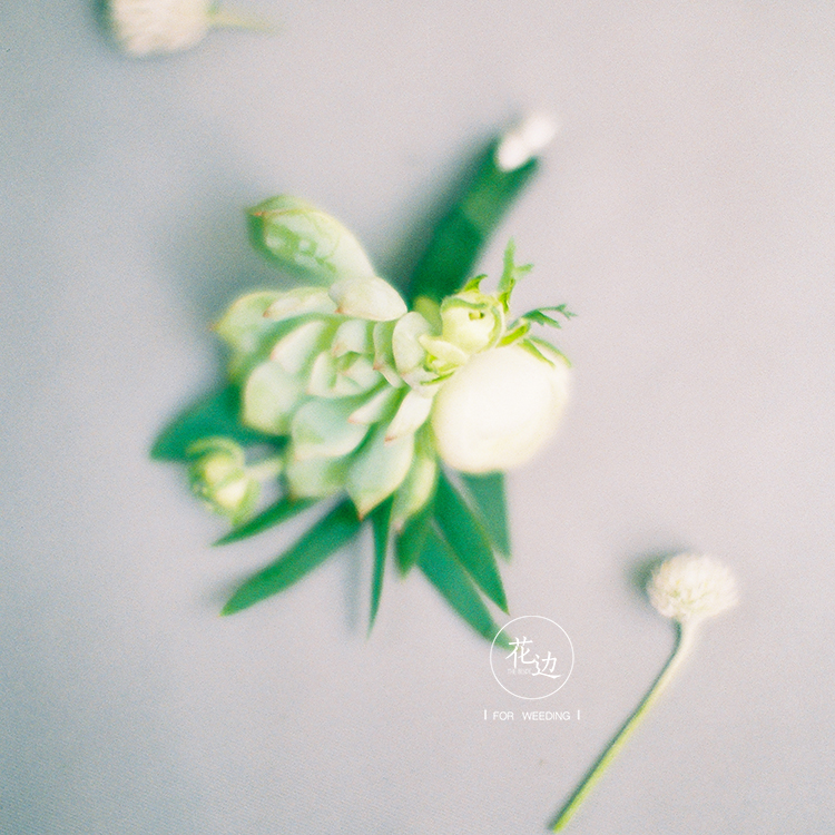 花边 婚礼宴会活动花艺 商务酒会 演出赛事会议开幕式胸花 手腕花